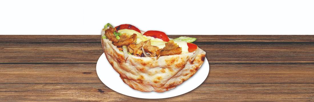 Kebab mit Käse